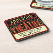 Filmbioscoop thuisbioscoop | Aangepaste naam Drankjes Onderzetter (Linkerzijde)