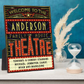 Filmbioscoop thuisbioscoop | Aangepaste naam Fotoplaat (Zijkant)