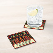 Filmbioscoop thuisbioscoop | Aangepaste naam Kartonnen Onderzetters (Insitu)