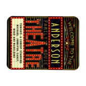 Filmbioscoop thuisbioscoop | Aangepaste naam Magneet (Horizontaal)