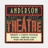 Filmbioscoop thuisbioscoop | Aangepaste naam Magneet (Voorkant)