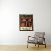 Filmbioscoop thuisbioscoop | Aangepaste naam Wandkleed (In situ)