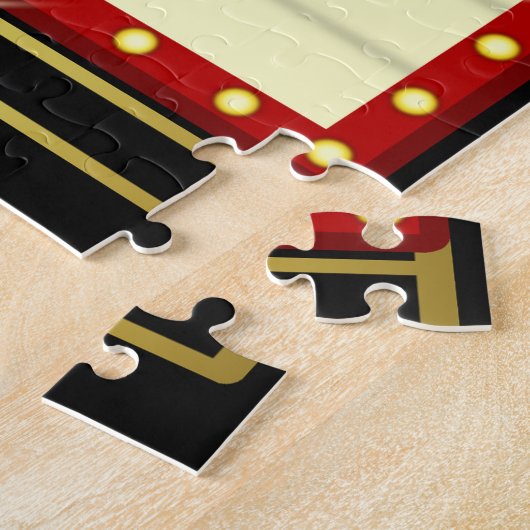 Filmbioscoop thuisbioscoop | Naam 20 x 30 Legpuzzel (Zijkant)