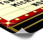 Filmbioscoop thuisbioscoop | Naam 20 x 30 Poster (Hoek)