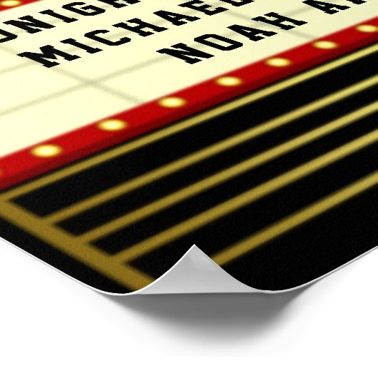 Filmbioscoop thuisbioscoop | Naam Long V2 Poster (Hoek)