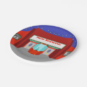 Filmbioscooppapier Retro-Borden Papieren Bordje (Gekanteld)