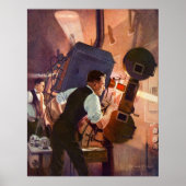  filmbioscoopprojectionistische filmcamera poster (Voorkant)