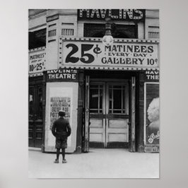  filmbioscoopquee - St. Louis - 1910 Poster