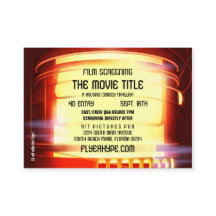 Filmbioscoopscreening flyer Hype Film Noir Marquee