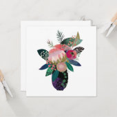 Filmbloemen Kaart (Voorkant / Achterkant in situ)