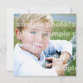 Filmboom Kinder vierde verjaardag Stippen Kaart (Achterkant)