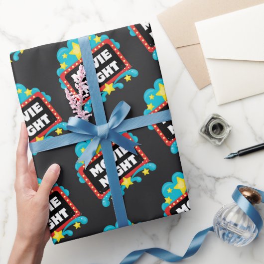 Filmbordpapier voor 's nachts verpakken cadeaupapier (Geschenken)