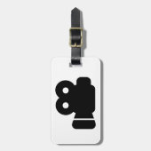 Filmcamera Bagagelabel (Voorkant verticaal)