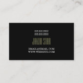 Filmcamera filmregisseur Weddenschap filmen Visitekaartje (Achterkant)