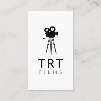 Filmcamera filmregisseur Weddenschap filmen Visitekaartje