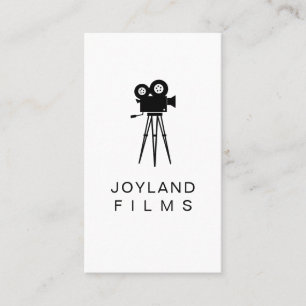 Filmcamera filmregisseur Weduwen filmen Visitekaartje