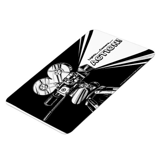 Filmcamera Flexibel magneet (Linkerzijde)