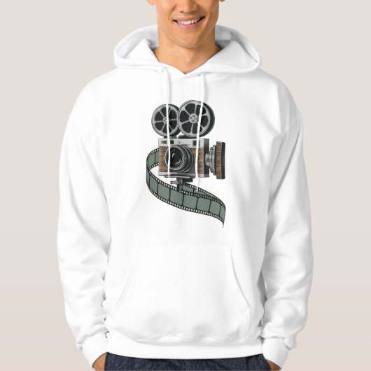 Filmcamera Hoodie (Voorkant)
