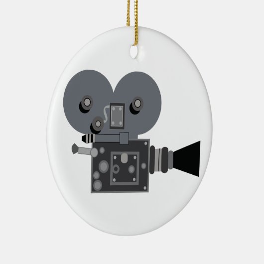 Filmcamera Keramisch Ornament (Rechts)
