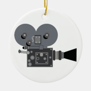 Filmcamera Keramisch Ornament