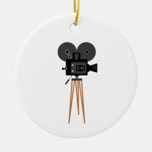 Filmcamera Keramisch Ornament