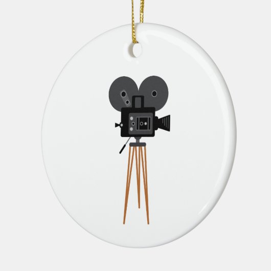 Filmcamera Keramisch Ornament (Links)