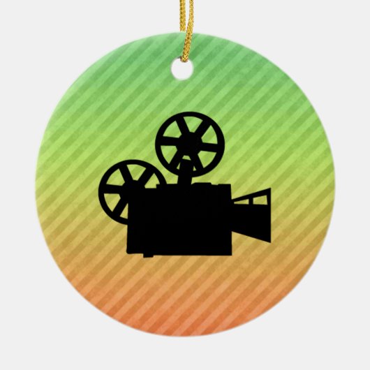 Filmcamera Keramisch Ornament (Voorkant)