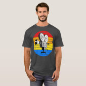 filmcamera met 35 mm, 70 mm t-shirt (Voorkant volledig)
