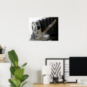  filmcamera met balgen close-up 16x20 poster (Thuiskantoor)