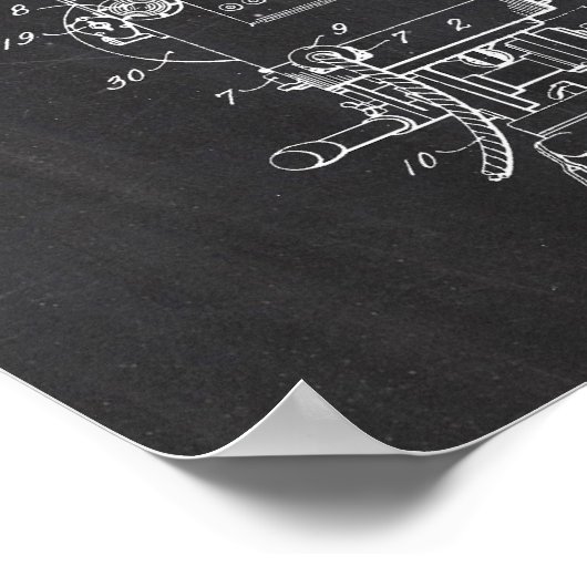 Filmcamera-patent Poster (Hoek)