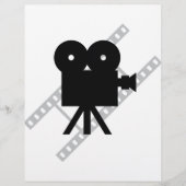 filmcamera-pictogram flyer (Voorkant)