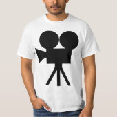 Filmcamera... T-shirt (Voorkant)