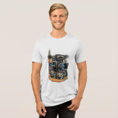 filmcamera Tri-Blend shirt (Voorkant volledig)