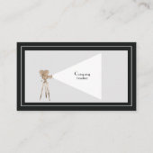  filmcamera visitekaartje (Voorkant)