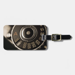  filmcamera-wijzerplaat bagagelabel