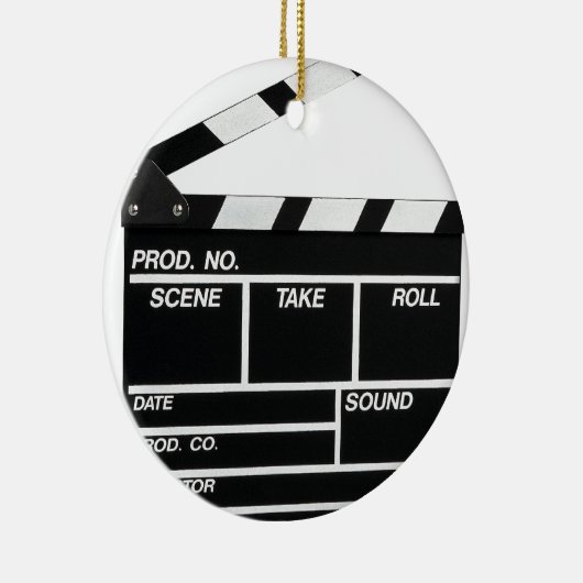 Filmcamera zijkant keramisch ornament (Rechts)