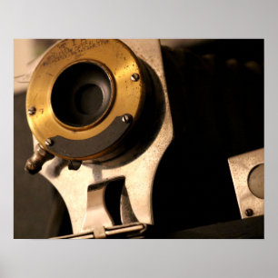 filmcameralens close-up 16x20 poster