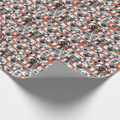 filmcamera's, naadloos patroon. cadeaupapier (Hoek)