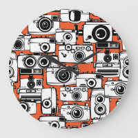  filmcamera's, naadloos patroon.