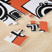 filmcamera's, naadloos patroon. legpuzzel (Zijkant)