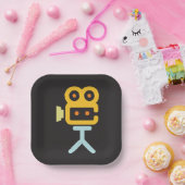 Filmcamerasystemen Papieren Bordje