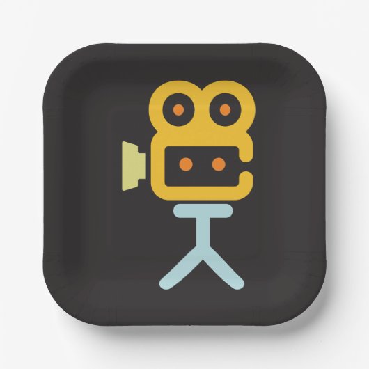 Filmcamerasystemen Papieren Bordje (Voorkant)