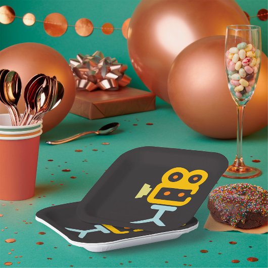 Filmcamerasystemen Papieren Bordje