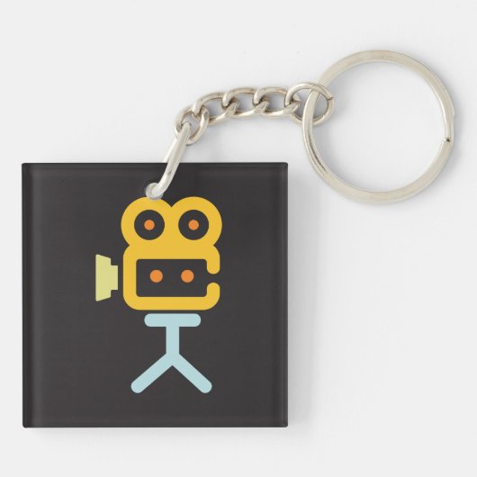 Filmcamerasystemen Sleutelhanger (Achterkant)