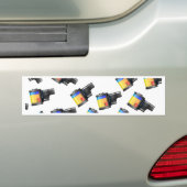 Filmcassette Bumpersticker (Op auto)