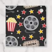 Filmdank voor Labels, filmliefhebbers Bedankjes Labels (Achterkant)