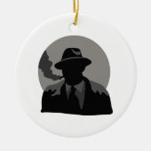 Filmdetective Keramisch Ornament (Voorkant)