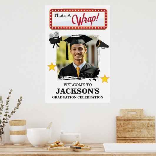 Filmfan Afstudeerfeest Poster (Keuken)