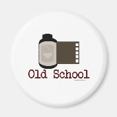 Filmfan van Old School Magneet (Voorkant)