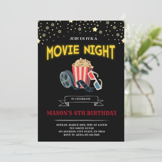 Filmfeest Kaart (Staand voorkant)